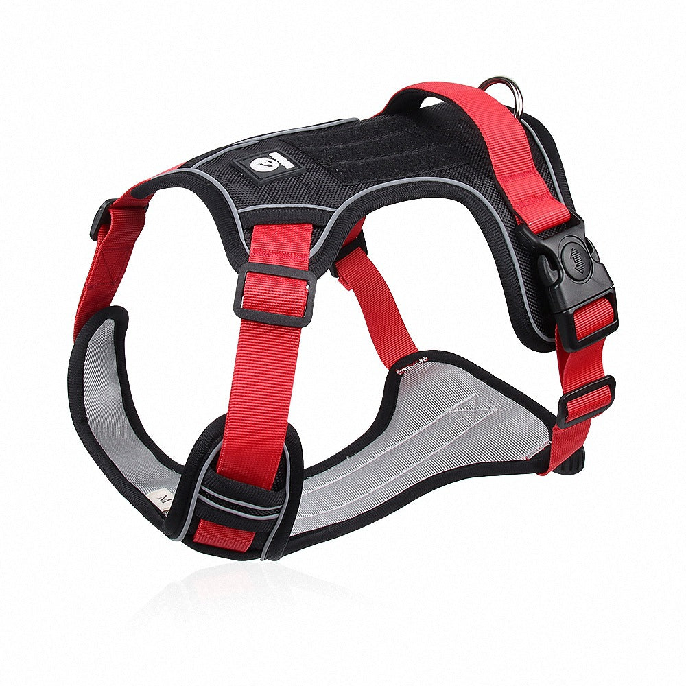 Reflective Explosion-Proof Chest Strap for Large Dogs