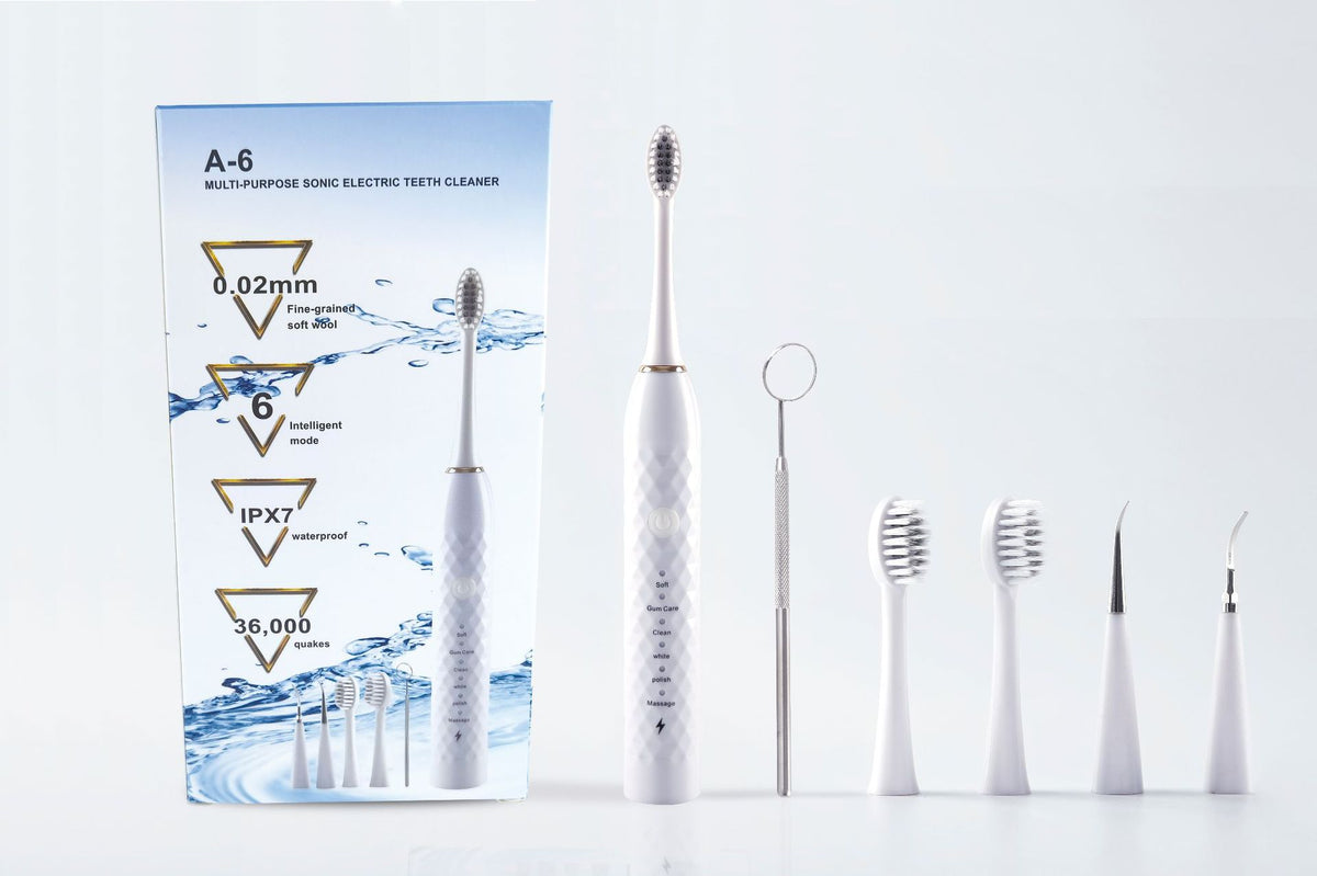 New Sonic Charging Electric Toothbrush with 6 Modes
