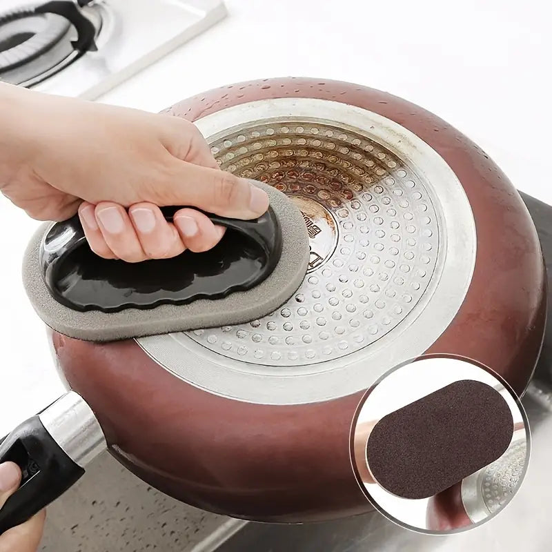 Magic Melamine Sponge Brush For Kitchen Cleaning