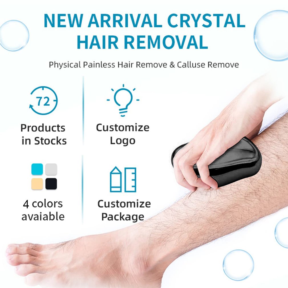Crystal Hair Remover - Painless Reusable Body Epilator