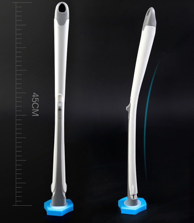Disposable Toilet Brush with Long Handle for Deep Clean