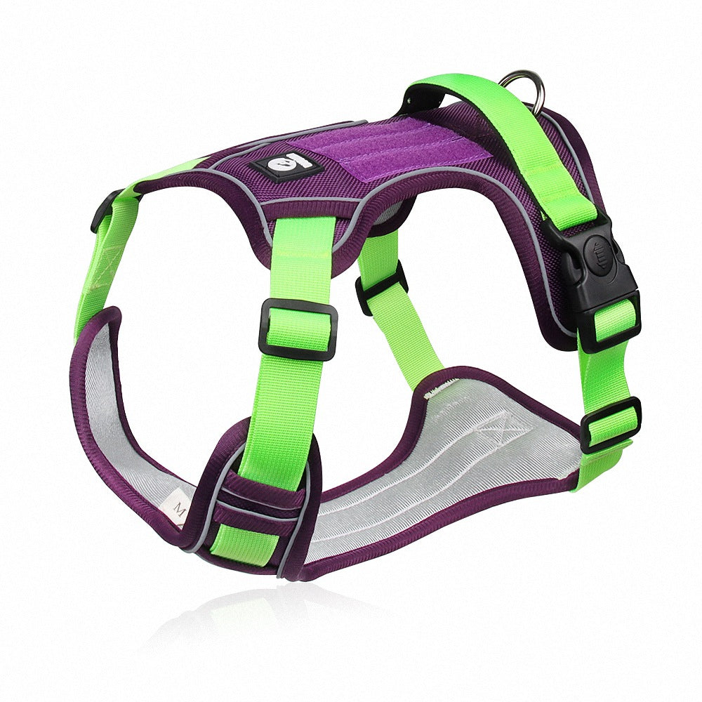 Reflective Explosion-Proof Chest Strap for Large Dogs