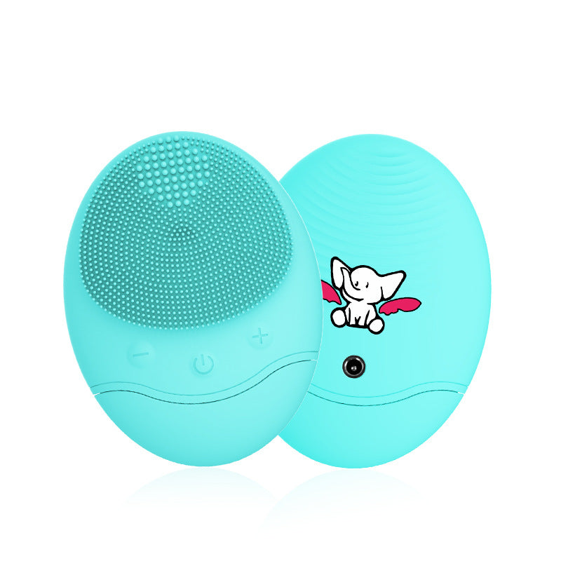 Electric Bamboo Charcoal Silicone Facial Cleanser