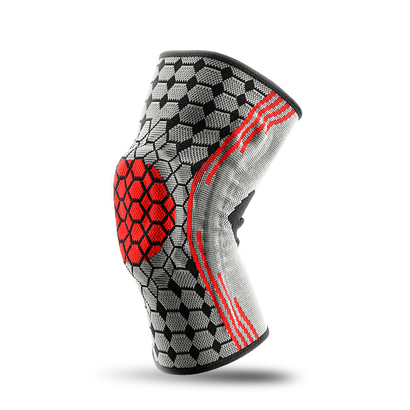 Sports Silicone Spring Joint Knee Support HX09