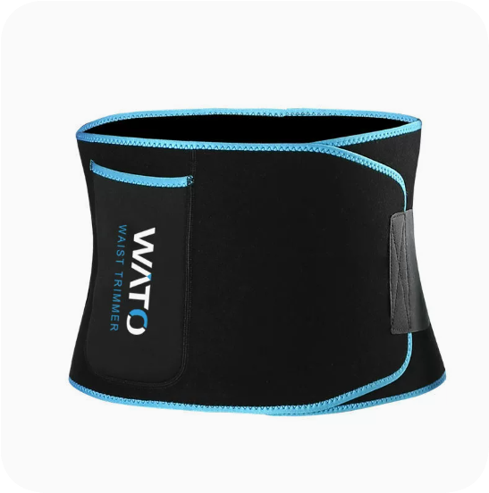 Infinity Sweat Belt for Workout and Training (One Piece)