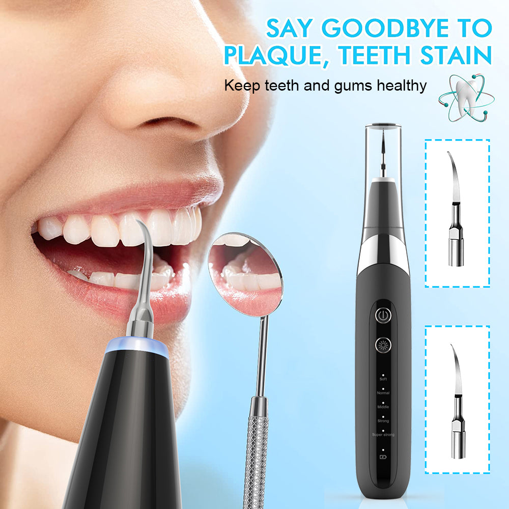 Ultrasonic Electric Tooth Cleaner for Whitening & Stains