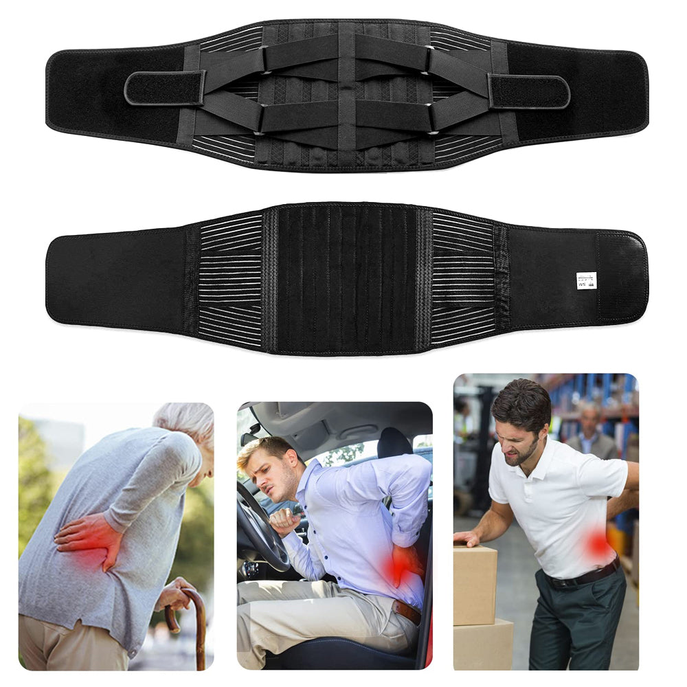 Lumbar Support Belt for Pain Relief and Sciatica