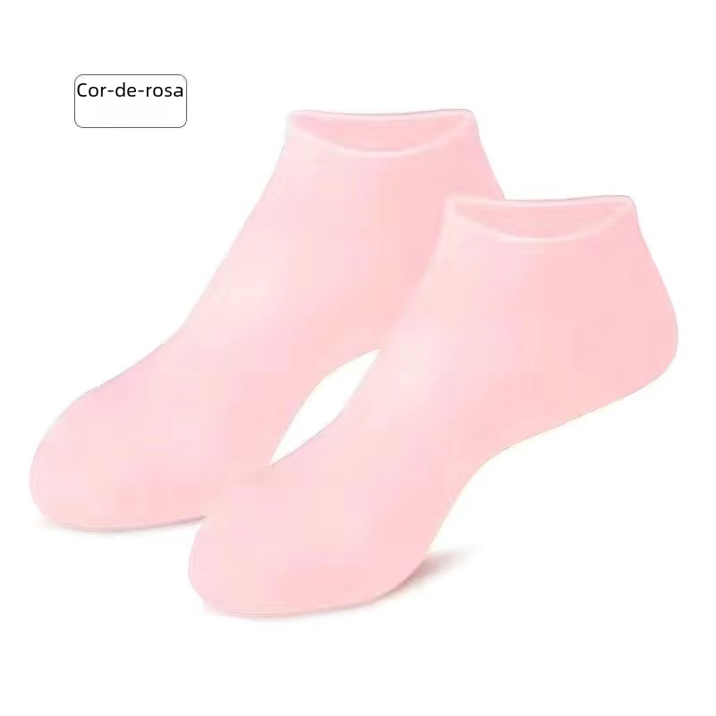 Moisturizing Silicone Socks for Cracked Heels Protection