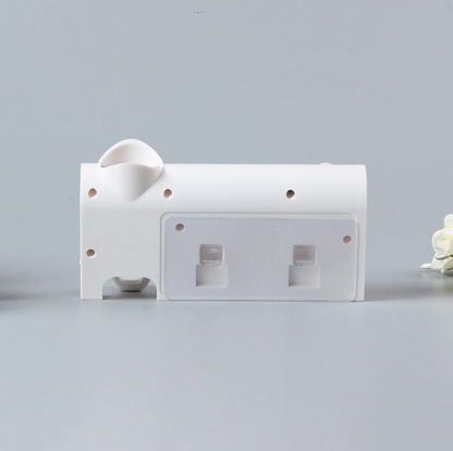 UV Toothbrush Sanitizer with Wall-Mounted Storage Box