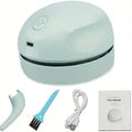 Mini Desktop Handheld Vacuum Cleaner - 12W, USB Rechargeable