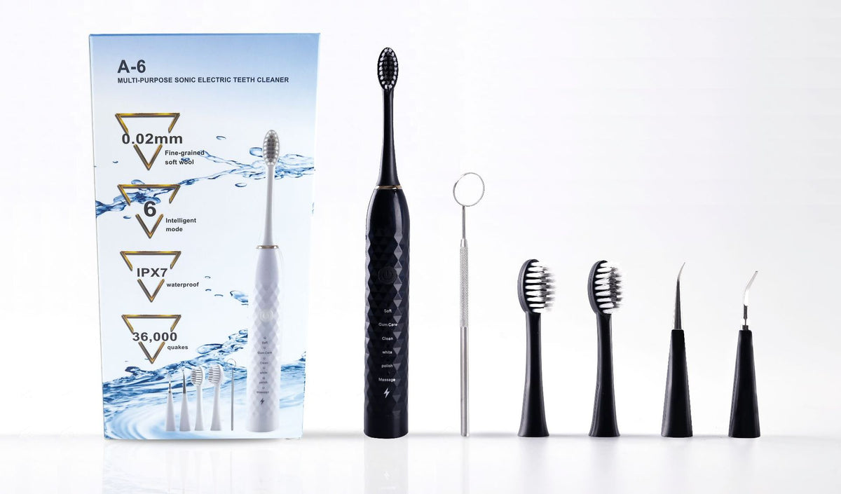 New Sonic Charging Electric Toothbrush with 6 Modes