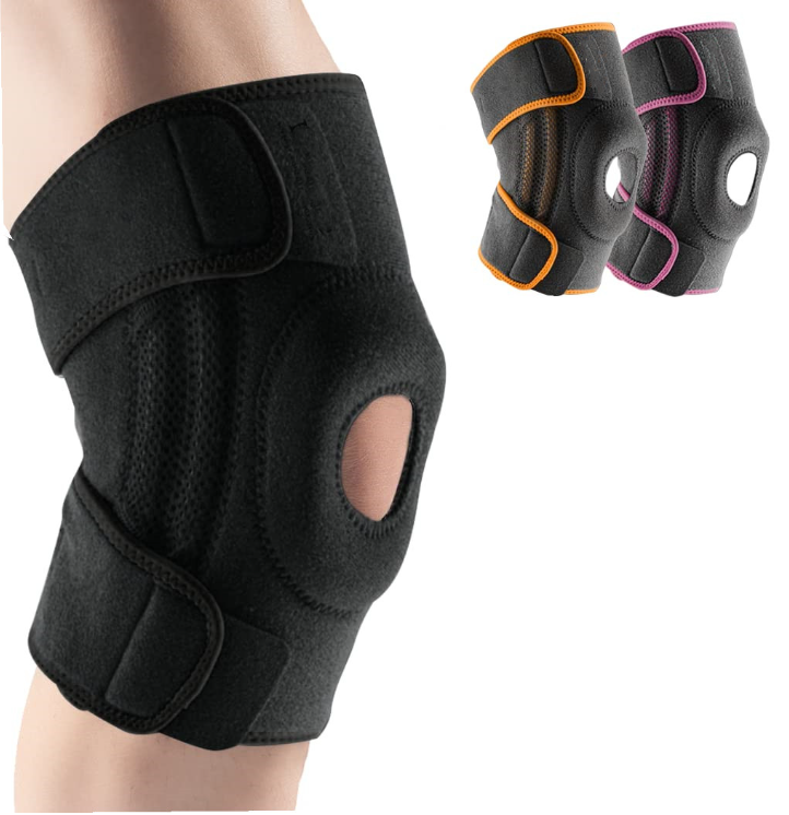Outdoor Sports Anti-Slip Knee Pads with Breathable Support
