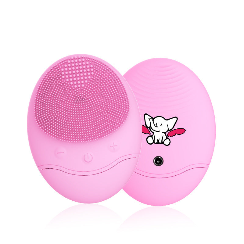 Electric Bamboo Charcoal Silicone Facial Cleanser