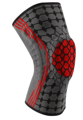 Sports Silicone Spring Joint Knee Support HX09