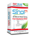 Sinol Headache Relief Spray Over-The-Counter Medication Nose Spray for Migraine Cluster Tension Sinus Relief & Nasal Decongestants 15 ml