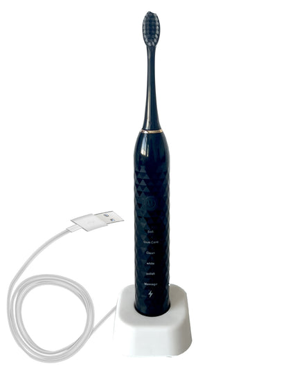 Electric Sonic Toothbrush Set with Multiple Brush Heads