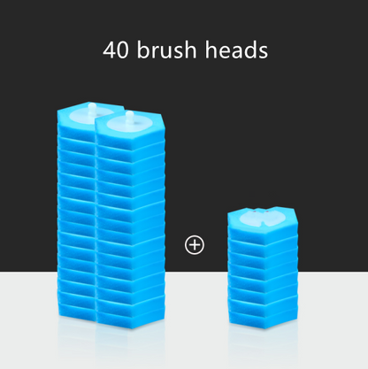 Disposable Toilet Brush with Long Handle for Deep Clean