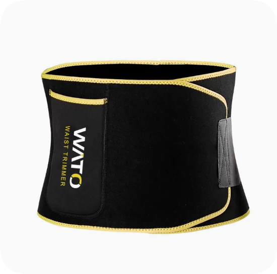 Infinity Sweat Belt for Workout and Training (One Piece)
