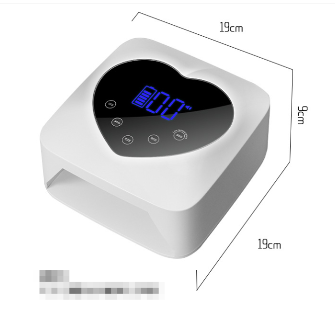 X20 Wireless Nail Lamp with Rechargeable Lithium Battery