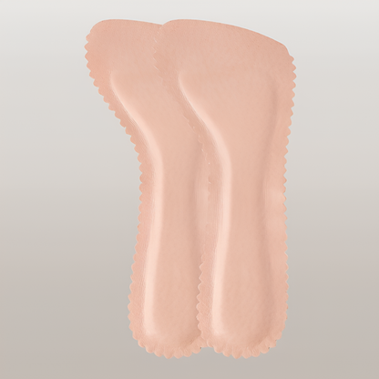 Self-Adhesive Pigskin Insoles for High Heels and Sandals