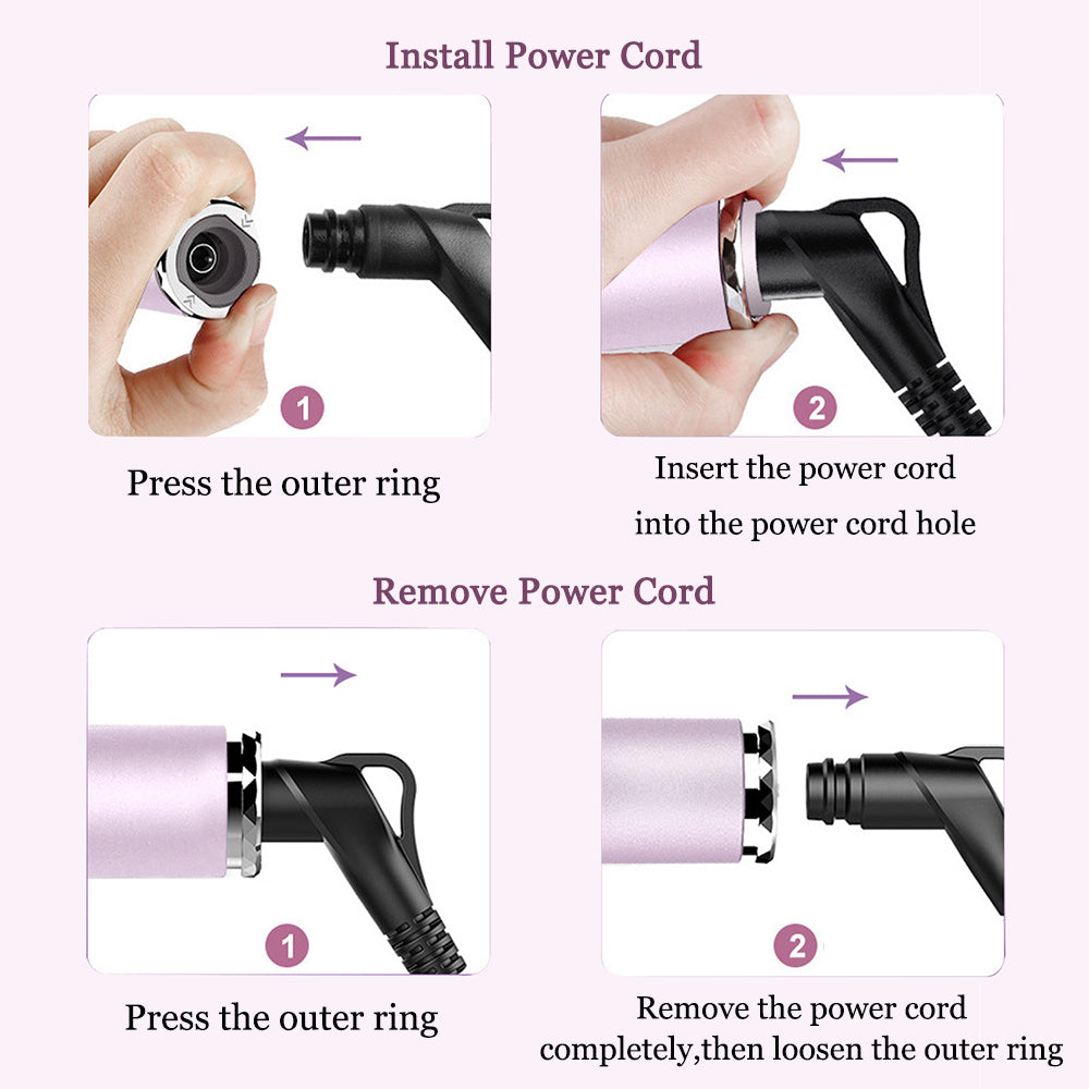 2-in-1 Professional Flat Iron with LCD Display